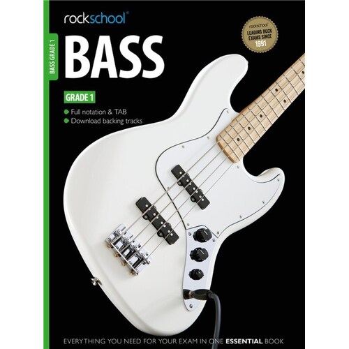 Rockschool Bass Grade 1 2012-2018 (Softcover Book/CD)