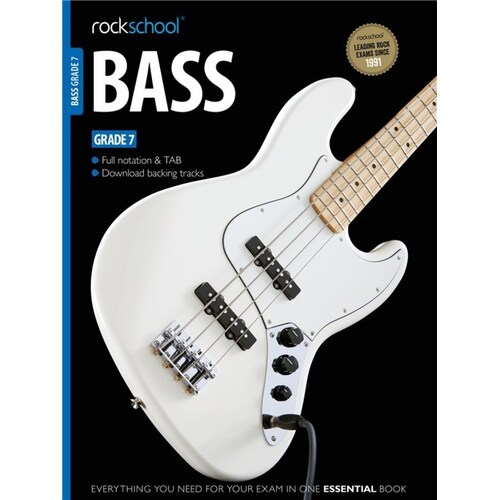 Rockschool Bass Grade 7 2012-2018 (Softcover Book/CD)