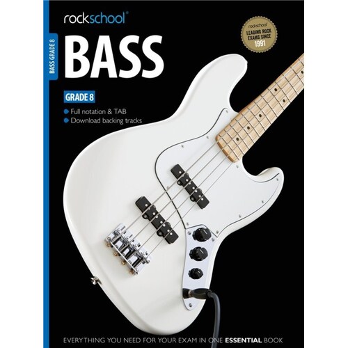 Rockschool Bass Grade 8 2012-2018 (Softcover Book/CD)