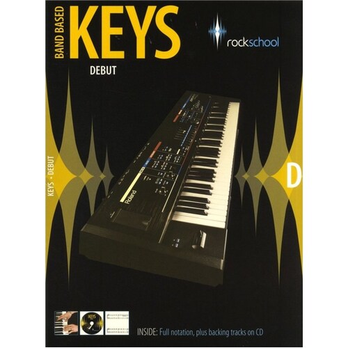 Rockschool Band Based Keys Debut Book/CD (Softcover Book/CD)