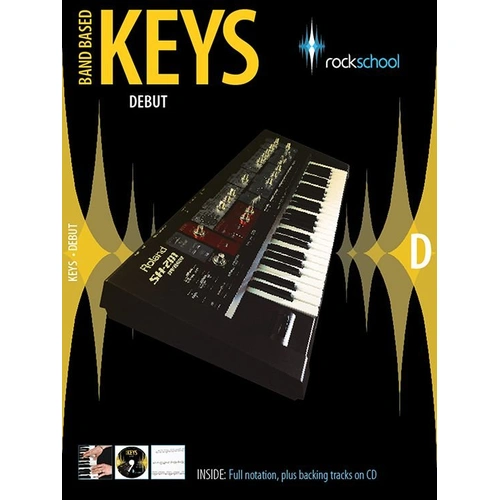 Rockschool Band Based Keys Debut BK/CD