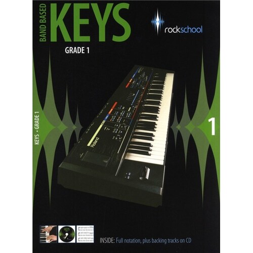 Rockschool Band Based Keys Grade 1 Book/CD (Softcover Book/CD)