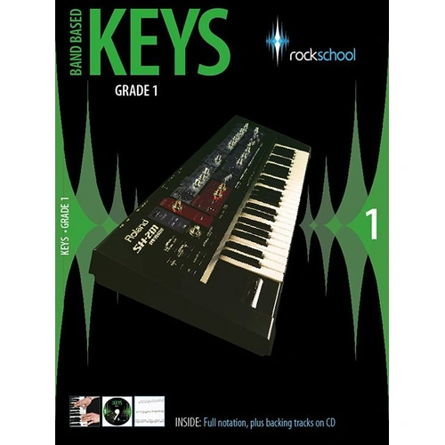Rockschool Band Based Keys Grade 1 BK/CD