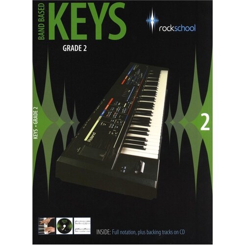 Rockschool Band Based Keys Grade 2 Book/CD