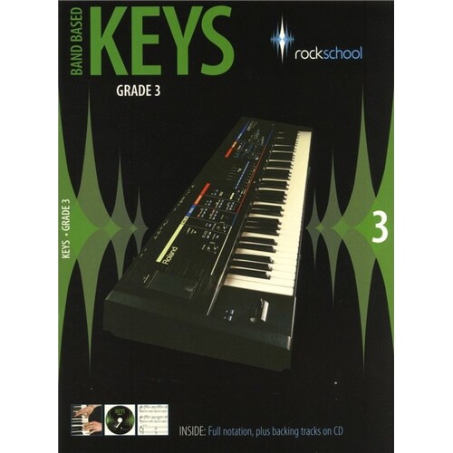 Rockschool Band Based Keys Grade 3 Book/CD