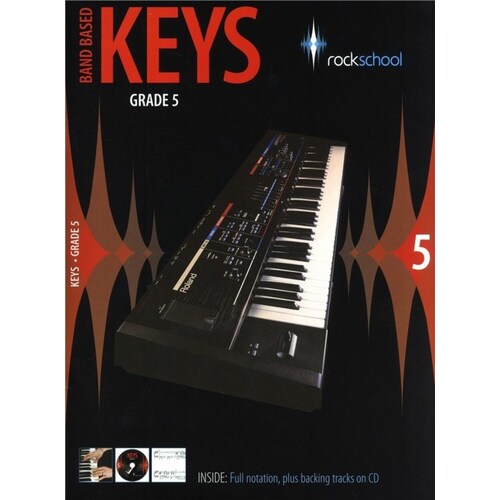 Rockschool Band Based Keys Grade 5 Book/CD