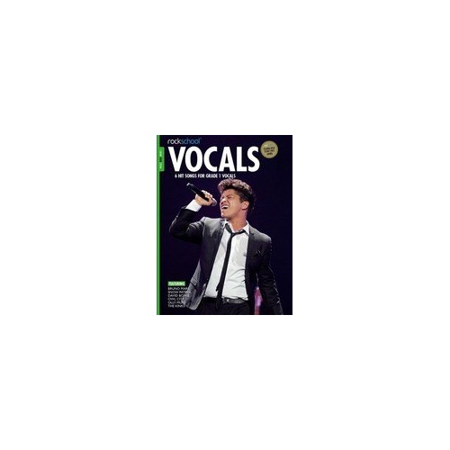 Rockschool Vocals Male Grade 1 Book