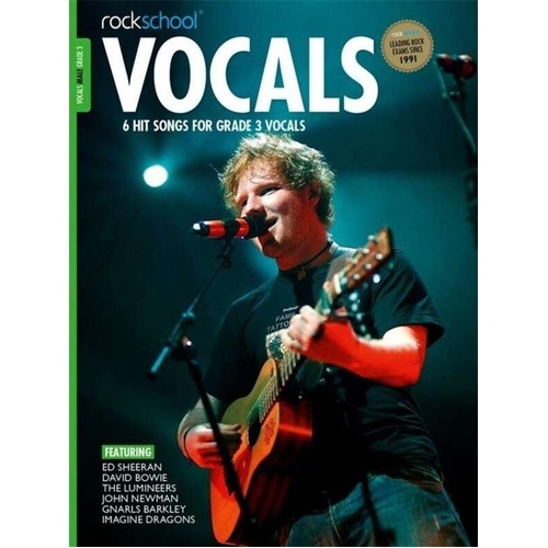 Rockschool Vocals Male Grade 3 Book