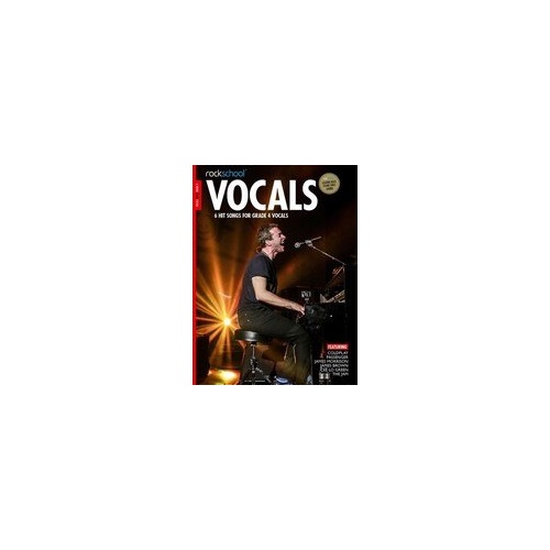 Rockschool Vocals Male Grade 4 Book with Backing Tracks and Vocal Scores