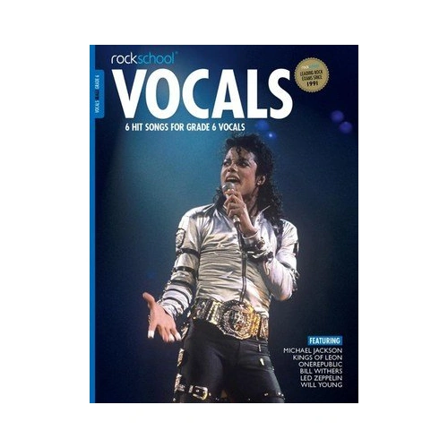 Rockschool Vocals Male Grade 6 Book