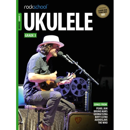 Rockschool Ukulele Grade 3 Exam Book 2017