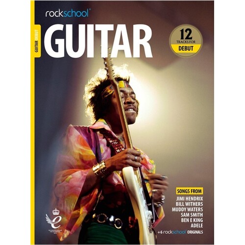 Rockschool Guitar Debut 2018-2024 Book/Online Audio (Softcover Book/Online Audio)
