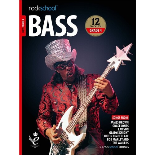 Rockschool Bass Grade 4 2018-2024 Book/Online Audio (Softcover Book/Online Audio)