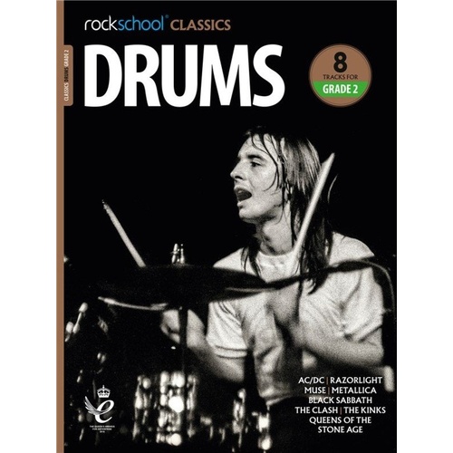 Rockschool Classics Drums Grade 2 Book