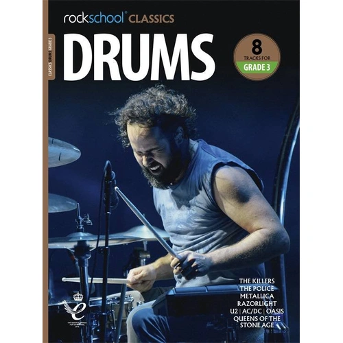 Rockschool Classics Drums Grade 3 Book