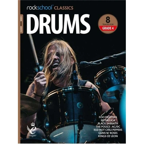 Rockschool Classics Drums Grade 4 Book