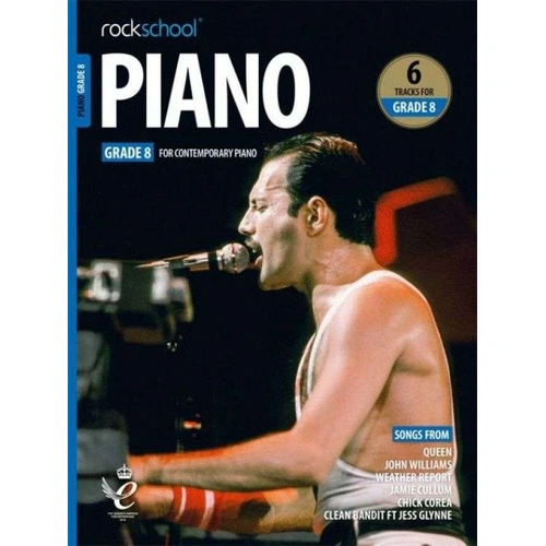 Rockschool Piano Grade 8 2019+ Book and Online Audio
