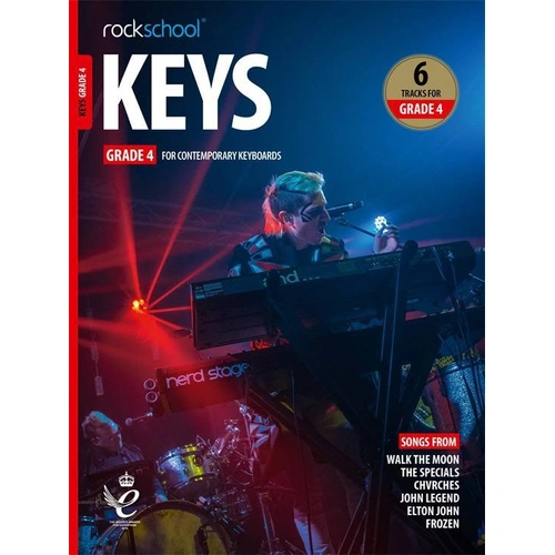 Rockschool Keys Grade 4 2019+ Book