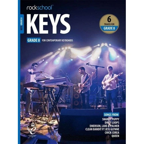 Rockschool Keys Grade 8 2019+ Book