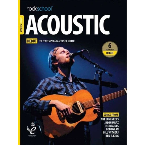 Rockschool Acoustic Guitar Debut Syllabus 2019+