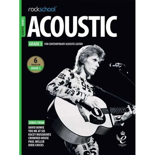 Rockschool Acoustic Guitar Grade 3 2019+
