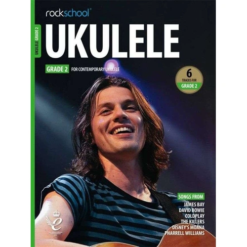 Rockschool Ukulele Grade 2 Book (2020) Standard Notation & TAB