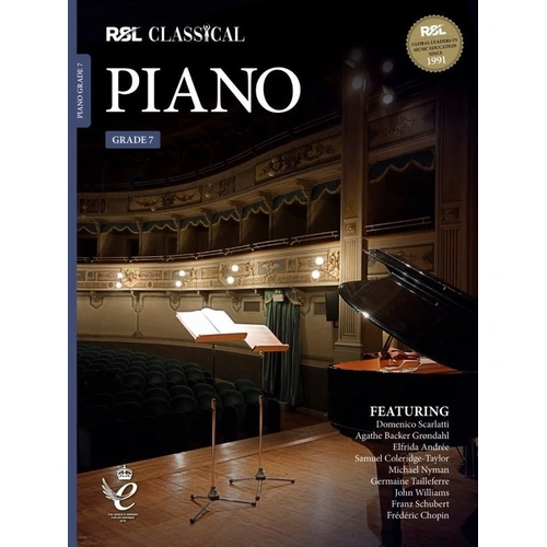 Rockschool Classical Piano Grade 7 Syllabus 2021
