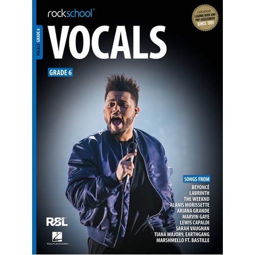 Rockschool Vocals Grade 6 Book (2021)