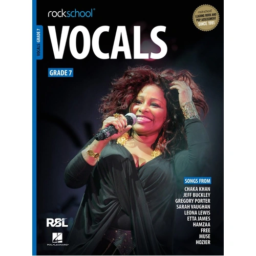 Rockschool Vocals Grade 7 2021 Syllabus Book for Voice