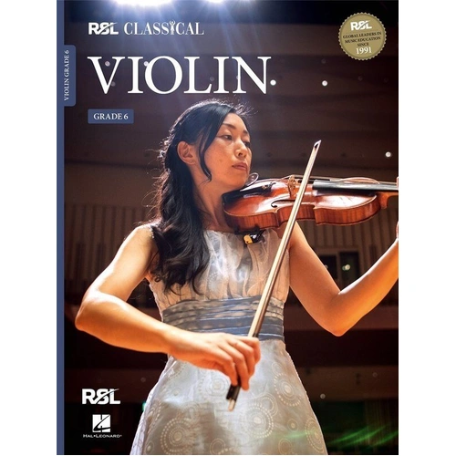 RSL Classical Violin Grade 6 Syllabus (2021)