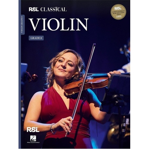 RSL Classical Violin Grade 8 Syllabus 2021 by Rock School Limited