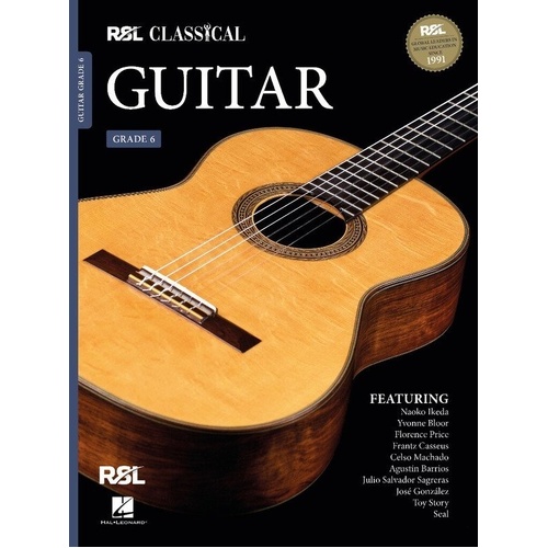 Rockschool Classical Guitar Grade 6 (2022) - RSL Syllabus, 56 Pages, Guitar Exam Preparation