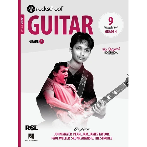 Rockschool Guitar Grade 4 (2024) - 52 Pages, Expertly Arranged Songs for Guitar, Rock & Pop Music