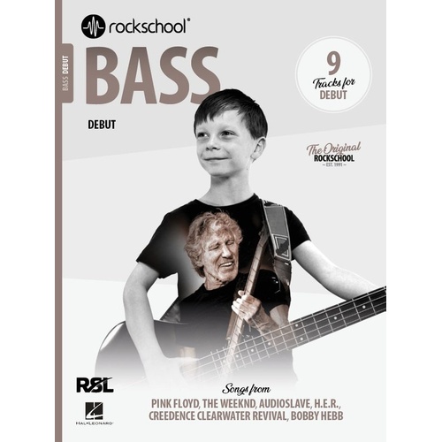 Rockschool Bass Debut 2024 - Double Bass Syllabus with 9 Tracks