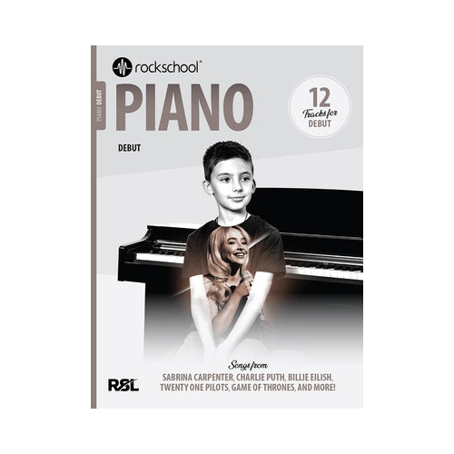 Rockschool Piano Debut (2025) Book/OLA - Rock School Limited