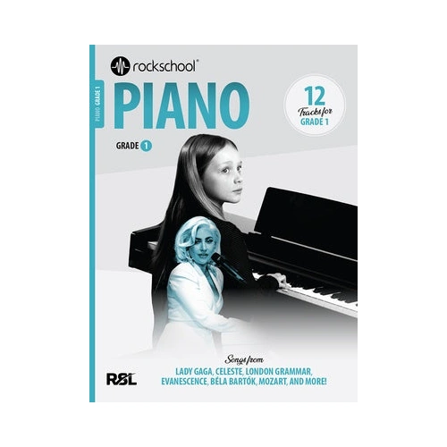 Rockschool Piano Grade 1 (2025) Exam Book and Audio Examples - Rock School Limited