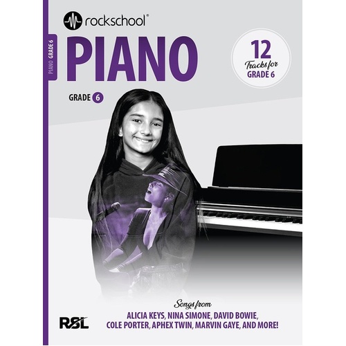Rockschool Piano Grade 6 Book and Online Materials (2025)