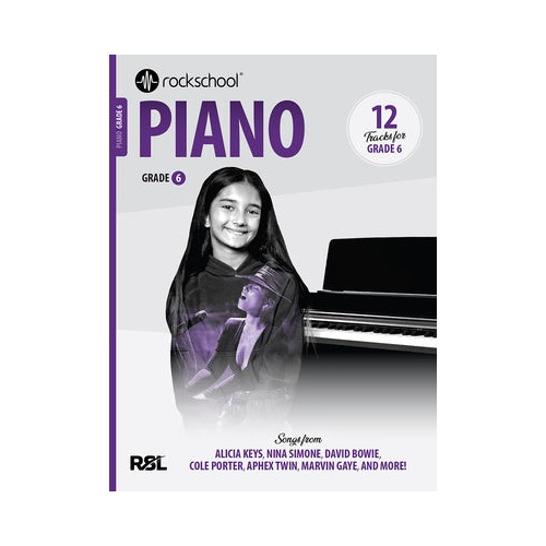 Rockschool Piano Grade 6 (2025) Book/OLA - Rock School Limited