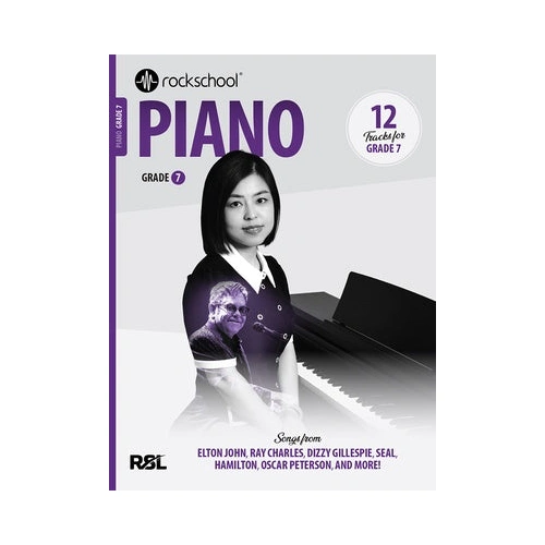 Rockschool Piano Grade 7 (2025) Exam Book - Rock School Limited