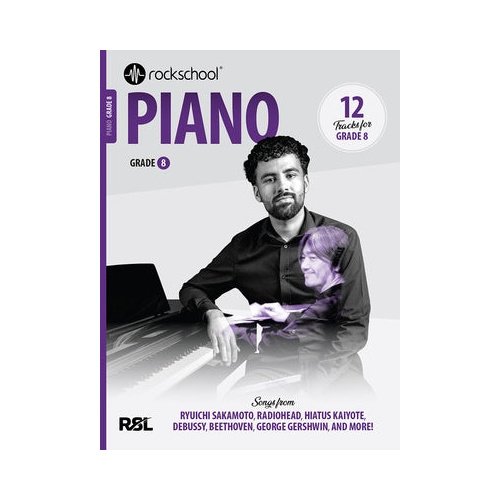 Rockschool Piano Grade 8 (2025) Book/OLA - Rock School Limited
