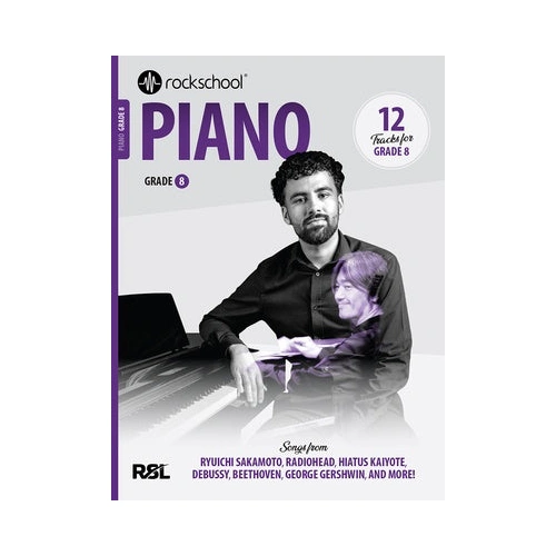 Rockschool Piano Grade 8 (2025) Book - Rock School Limited