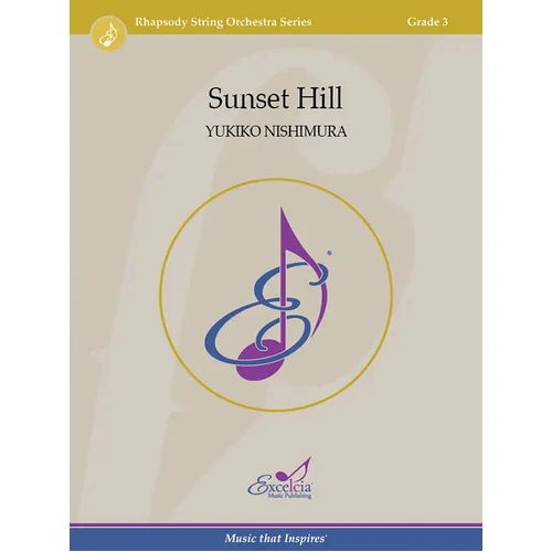Sunset Hill String Orchestra Sheet Music Gr 3 by Nishimura Yukiko