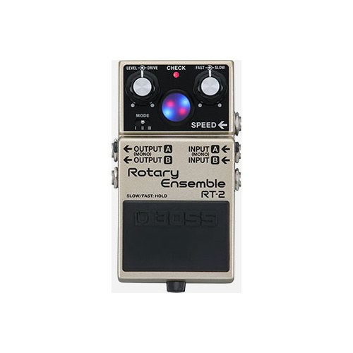 BOSS RT-2 Rotary Ensemble Effects Pedal - Compact Rotary Speaker Simulator for Guitar and Keyboard