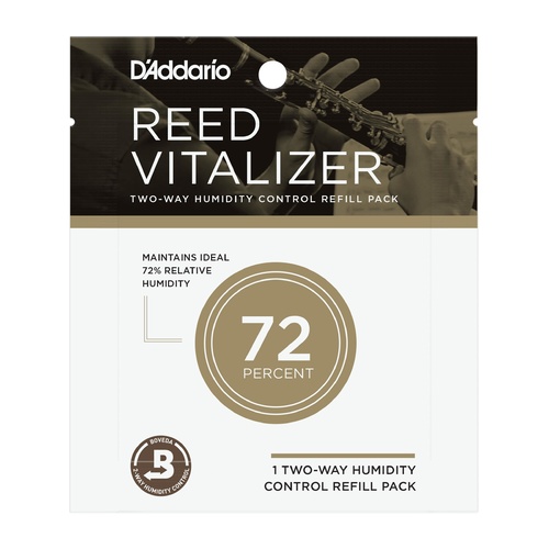 Rico Reed Vitalizer Humidity Control - Single Refill Pack, 73% Humidity