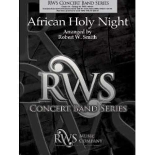 African Holy Night Concert Band 3 Score/Parts