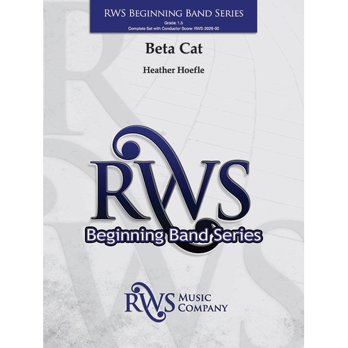 BETA CAT CB1.5 SC/PTS by Heather Hoefle for Band - RWS Music Company