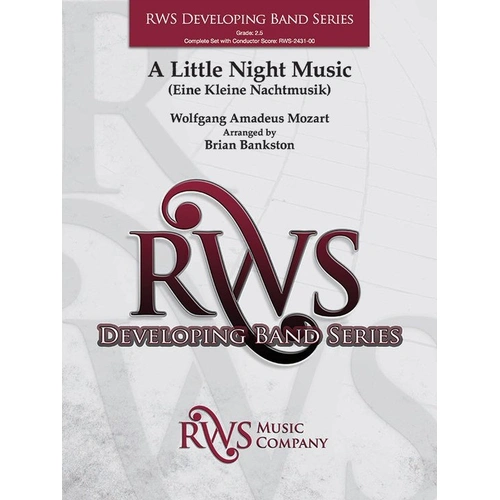 A Little Night Music for Concert Band - Arranged by Brian Bankston, RWS Music Company, 1 Page
