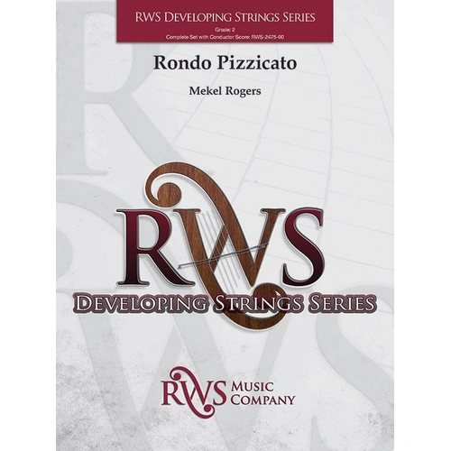 Rondo Pizzicato for String Orchestra SO2 SC/PTS by Mekel Rogers