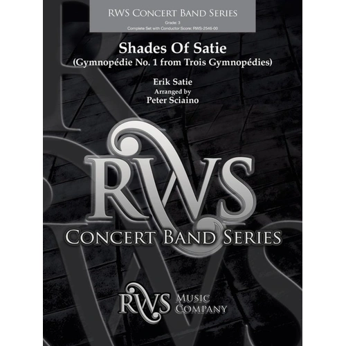 Shades of Satie for Concert Band CB3 SC/PTS