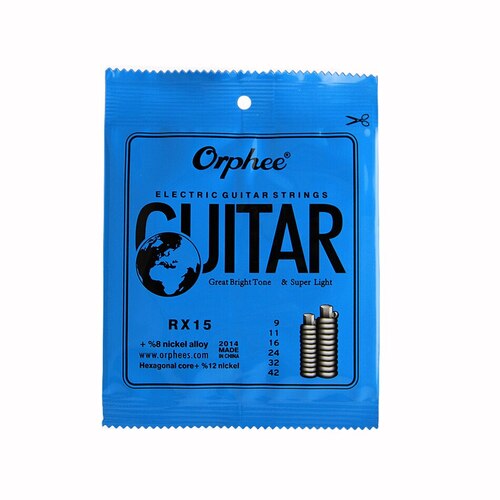 Orphee RX15 9-42 Nickel Wound Electric Guitar Strings